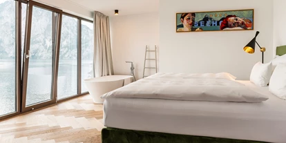 Hotels am See - Umgebungsschwerpunkt: Fluss - Oberösterreich - Panoramasuite Traunstein - Seehotel Das Traunsee
