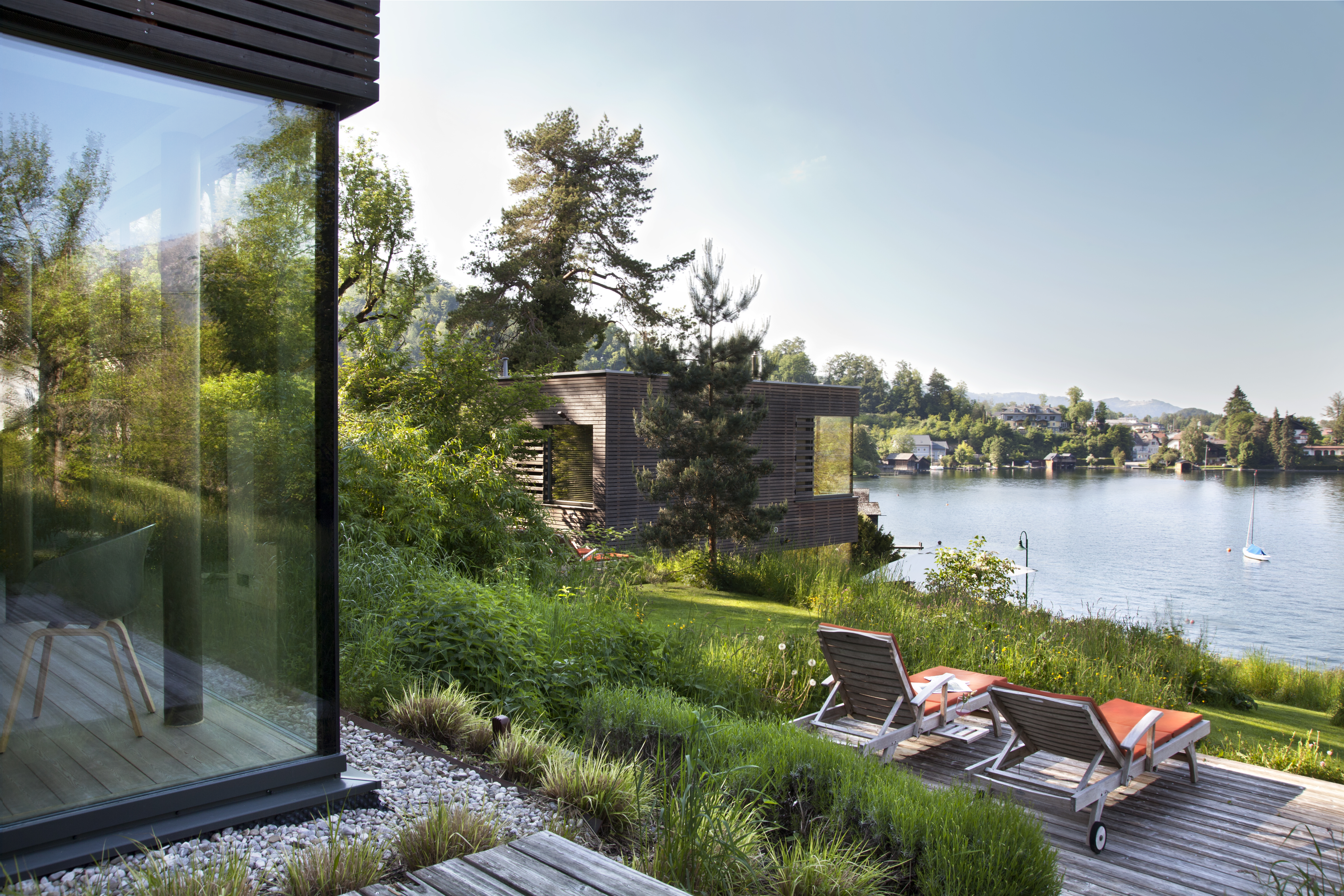 Urlaub am See - Panoramablick zum See - SEE 31, Ferienlofts am Traunsee