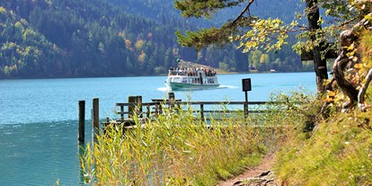 Hotels am See - Sonnenterrasse - Waisach - Wandern in unberührter Natur rund um den See - Schifffahrt und Bergbahn kannst Du kostenlos nutzen! - Seehaus Winkler
