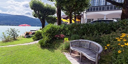 Hotels am See - Garten mit Seezugang - Österreich - Hotel – Gasthof Falkenstein