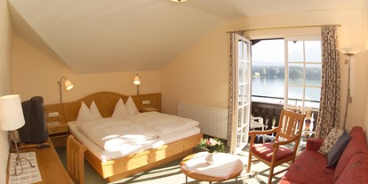 Hotels am See - Bettgrößen: Doppelbett - Unterfeichten - Hotel – Gasthof Falkenstein