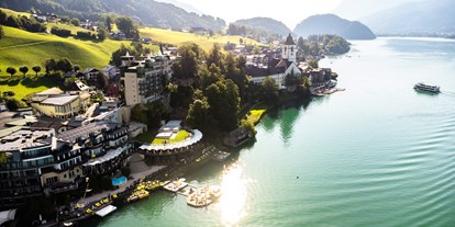 Hotels am See - Terrasse - Wolfgangsee - scalaria sunset wing ****s 
