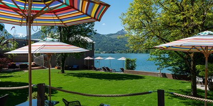 Hotels am See - Pools: Innenpool - Sulzbach (Bad Ischl) - Seeterrasse - Cortisen am See****s