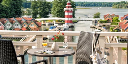 Hotels am See - Hunde am Strand erlaubt - Precise Resort Hafendorf Rheinsberg
