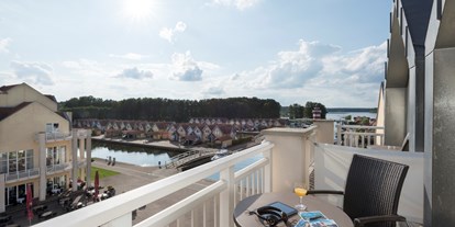 Hotels am See - Liegewiese direkt am See - Precise Resort Hafendorf Rheinsberg