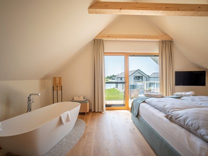 Hotels am See - Bettgrößen: Doppelbett - Österreich - Residenzen am See - parkside - Schlafzimmer 1 - VILA VITA Pannonia