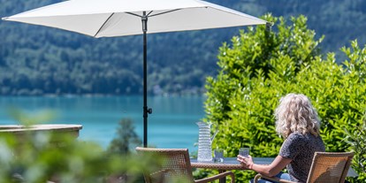 Hotels am See - Unterkunftsart: Pension - Reifnitz (Maria Wörth) - Sonnenterrasse  - WUNDERs Ferienpension