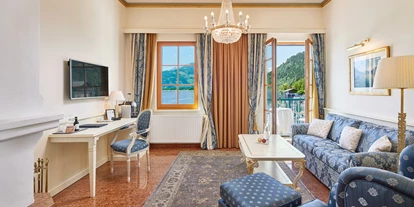 Hotels am See - Zimmer mit Seeblick - Krössenbach - Suite Kaiser Franz Josef - GRAND HOTEL ZELL AM SEE