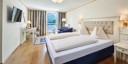 Hotels am See - Hotel unmittelbar am See - Thor - Komfort Doppelzimmer mit Seeblick (ohne Balkon) - GRAND HOTEL ZELL AM SEE