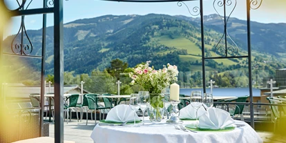 Hotels am See - Art des Seezugangs: Strandbad - Krössenbach - Dachterrasse / Natursolarium - RomantikHotel Zell Am See