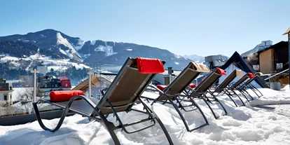 Hotels am See - Art des Seezugangs: Strandbad - Salzburg - Dachterrasse / Natursolarium - RomantikHotel Zell Am See