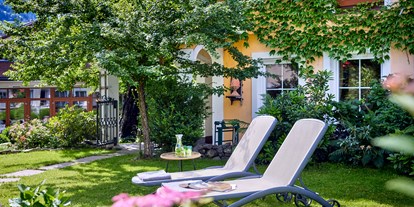 Hotels am See - Bachwinkl (Saalfelden am Steinernen Meer, Maria Alm am Steinernen Meer) - Garten / Rosengarten - RomantikHotel Zell Am See