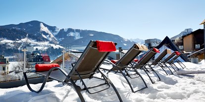 Hotels am See - Art des Seezugangs: Strandbad - Österreich - Dachterrasse_Natursolarium - Hotel Fischerwirt