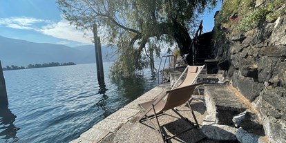 Hotels am See - Abendmenü: à la carte - Lago Maggiore - Dolce far niente am SEE - Art Hotel Posta al lago