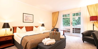 Hotels am See - Bettgrößen: Queen Size Bett - Waldseite - Kurhaus am Inselsee