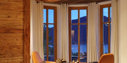 Hotels am See - Abendmenü: 3 bis 5 Gänge - Oberbayern - Lobby - Hotel DAS TEGERNSEE