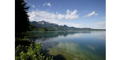 Hotels am See - Umgebungsschwerpunkt: See - Bad Heilbrunn - Blick von der Terrasse - Seehotel Grauer Bär