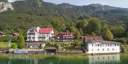 Hotels am See - Garten - Kochel am See - Aussenansicht - Seehotel Grauer Bär