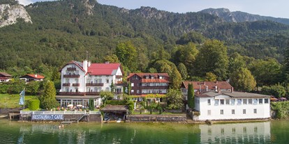 Hotels am See - Haartrockner - Bad Heilbrunn - Aussenansicht - Seehotel Grauer Bär