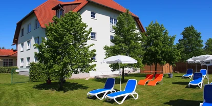 Hotels am See - Liegewiese direkt am See - Sachsen - Hotel "Haus Am See"