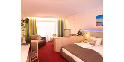 Hotels am See - Art des Seezugangs: öffentlicher Seezugang - Eggstätt - Juniorsuite - Aktiv- und Wellnesshotel Seeblick
