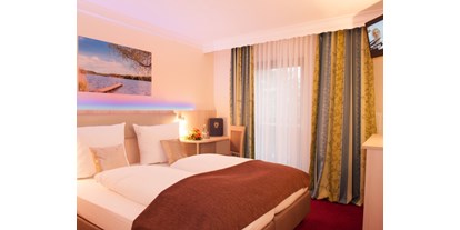 Hotels am See - Abendmenü: 3 bis 5 Gänge - Bayern - Doppelzimmer "Schloßsee" - Aktiv- und Wellnesshotel Seeblick