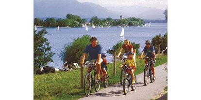 Hotels am See - Umgebungsschwerpunkt: am Land - Prutting - Radfahren am Chiemsee - Aktiv- und Wellnesshotel Seeblick