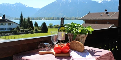 Hotels am See - Umgebungsschwerpunkt: Berg - Bayern - Blick vom Balkon - Schustermannhof am See