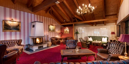 Hotels am See - Massagen - Deutschland - Kaminzimmer der Lounge & Bar - Wellnesshotel Seeschlößchen - Privat-SPA & Naturresort
