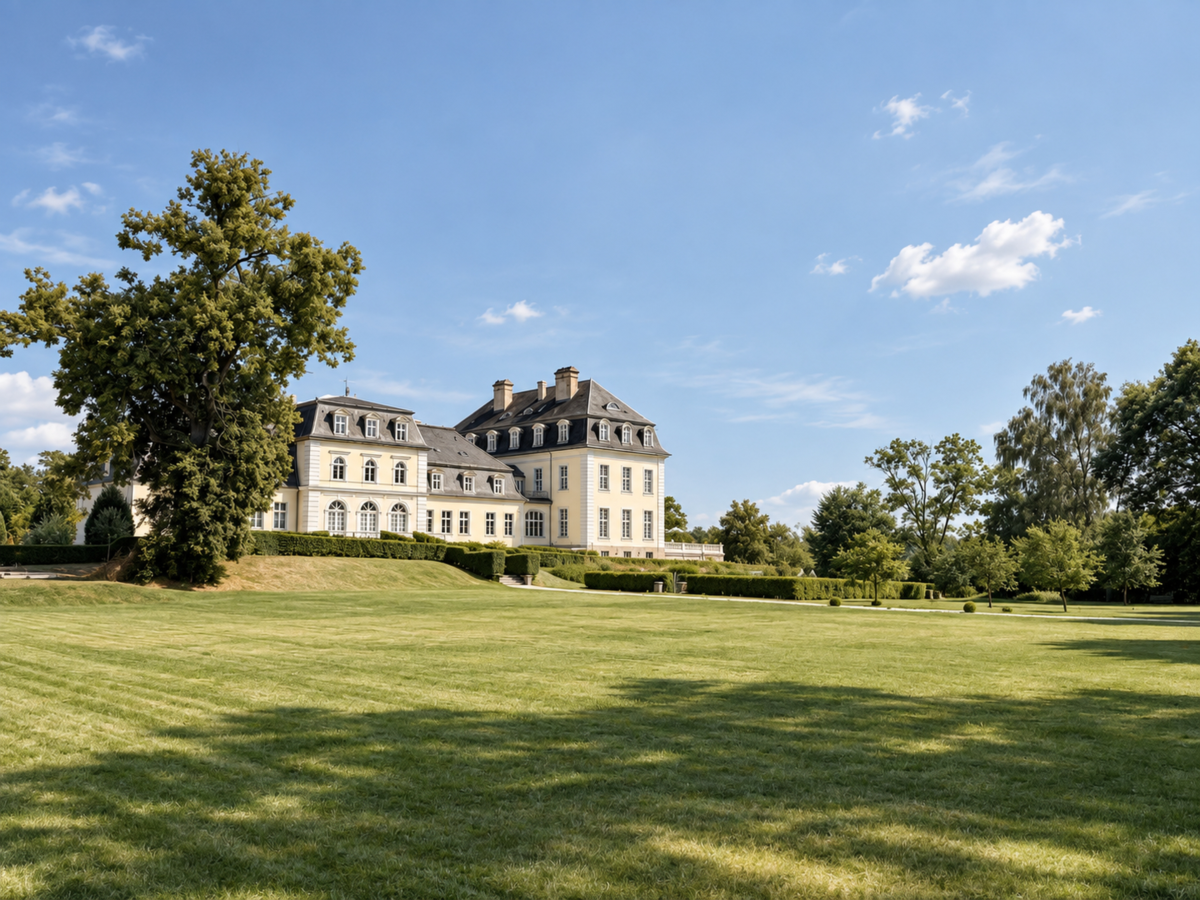 Urlaub am See - SchlossPark und das erhabene Schloss - THE RESET