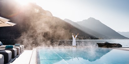 Hotels am See - Pools: Infinity Pool - Hinterriß (Eben am Achensee) - Entners am See