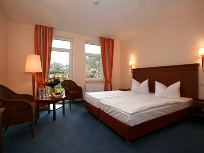 Hotels am See - Wäschetrockner - Möllenbeck (Mecklenburgische Seenplatte) - Doppelzimmer Large mit Terrasse - Seehotel Heidehof