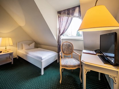 Hotels am See - Hotel unmittelbar am See - Seenplatte - Einzelzimmer - Seehotel Heidehof