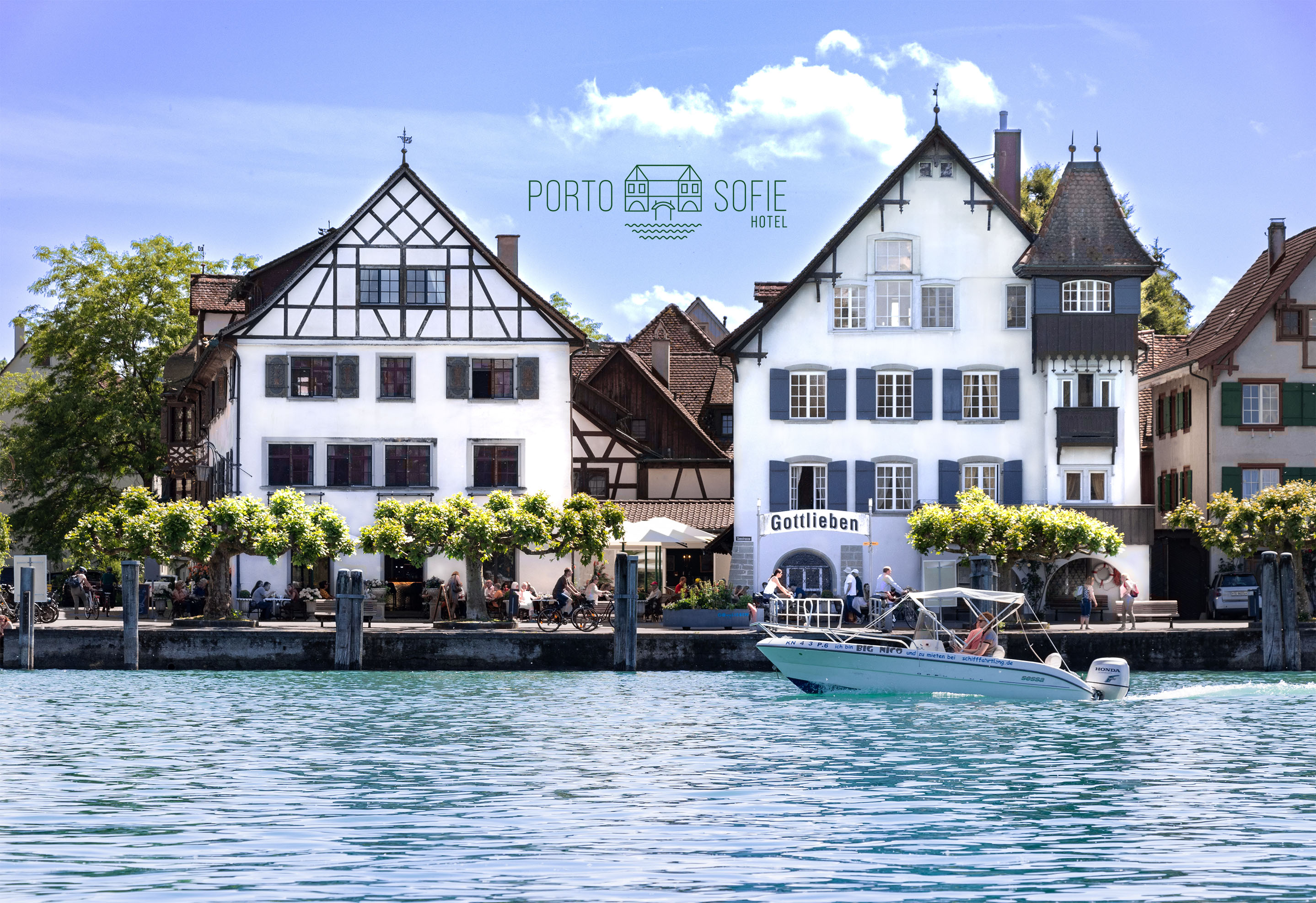 Urlaub am See - Hotel und See - Hotel Porto Sofie in Gottlieben