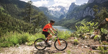 Hotels am See - Art des Seezugangs: hoteleigener Steg - Thern - hoteleigene KTM Fahrräder 
Trekking-, Mountain- und E-Bikes zum Ausleihen - Hotel Post