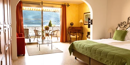 Hotels am See - Umgebungsschwerpunkt: See - Tessin - Junior Suite Lago Süd - Sunstar Hotel Brissago - Sunstar Hotel Brissago