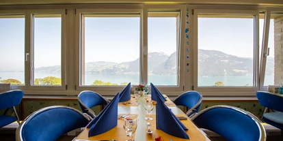 Hotels am See - Bettgrößen: Doppelbett - Thun - Essen mit Aussicht - Hotel Sunnehüsi