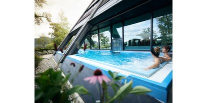 Hotels am See - Pools: Außenpool beheizt - Bern - Outdoor-Süsswasserpool, 30m² - Deltapark Vitalresort