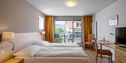 Hotels am See - Bettgrößen: Doppelbett - Thunersee - Hotel Schönbühl