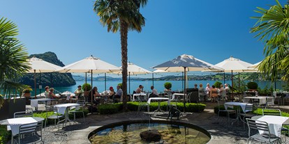 Hotels am See - Art des Seezugangs: hoteleigener Strand - Ebikon - See- und Seminarhotel FloraAlpina
