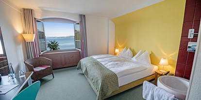 Hotels am See - Art des Seezugangs: hoteleigener Strand - Ebikon - See- und Seminarhotel FloraAlpina