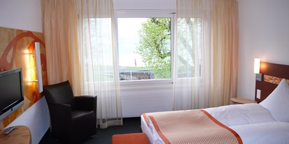 Hotels am See - Hotel unmittelbar am See - Murg (Quarten) - Doppelzimmer - Hotel Seehof