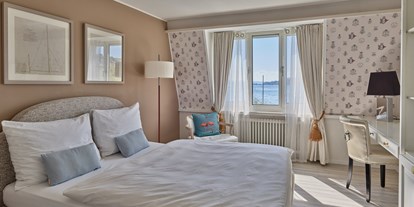 Hotels am See - Art des Seezugangs: hoteleigener Strand - Zürichsee - Strandhotel Schmerikon