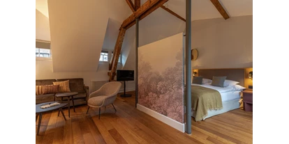Hotels am See - Bettgrößen: Queen Size Bett - Zürich - Familienzimmer (Strassenseite) - Romantik Seehotel Sonne
