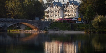 Hotels am See - Bettgrößen: Doppelbett - Bohinjsko jezero - Hotel Jezero Bohinj - Hotel Jezero