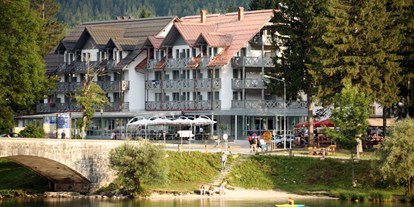 Hotels am See - Abendmenü: à la carte - Julische Alpen - Hotel Jezero