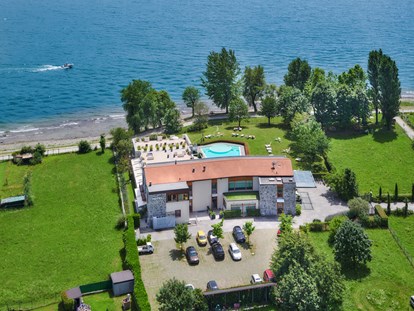Hotels am See - Pools: Außenpool nicht beheizt - Domaso - Hotel Tullio