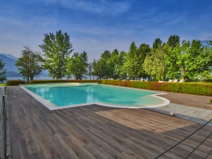 Hotels am See - Pools: Außenpool nicht beheizt - Comer See - Hotel Tullio