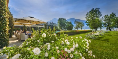 Hotels am See - Garten mit Seezugang - Menaggio - Hotel Tullio