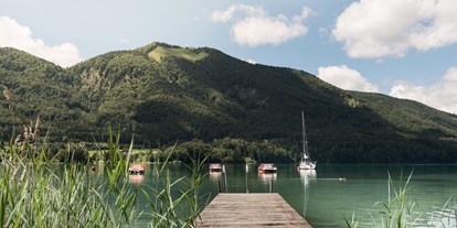 Hotels am See - Pools: Außenpool beheizt - Hof bei Salzburg - Ebner's Waldhof am See